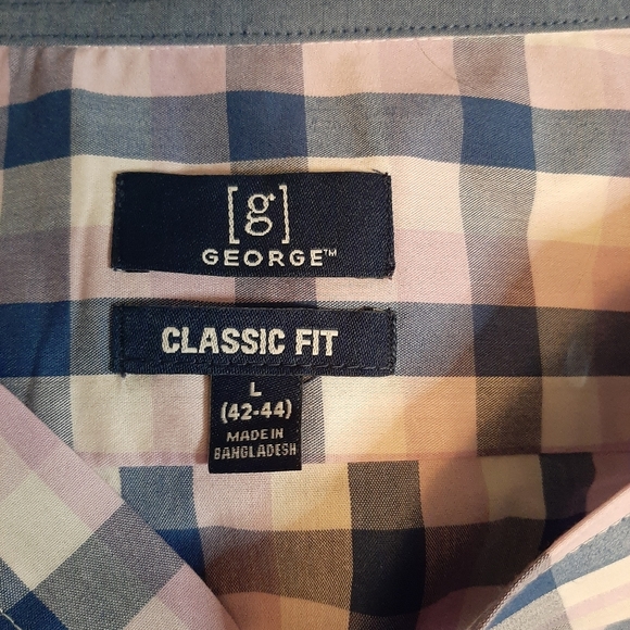 NWT Men's shirt, sz L (42-44) - Picture 3 of 5